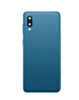 Back Glass with Camera Lens and Adhesive for Galaxy A02 (A022 / 2020) (BLUE)