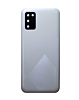 Shop the white back glass with camera lens and adhesive for Galaxy A02S A025 2020, no logo.