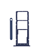 Purchase the blue Dual Sim Card Tray for Galaxy A02S A025 2020 or A03 A035 2021.