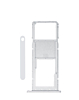 Stock up on the white Single Sim Card Tray for Galaxy A02S A025 2020 or A03 A035 2021.