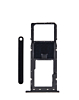 Buy the black Single Sim Card Tray for Galaxy A03S A037F 2021.