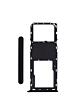 Order the black Single Sim Card Tray for Galaxy A03S A037U 2021.