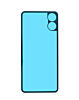 Buy the Back Cover Adhesive Tape for Galaxy A06 A065 A066 1 Piece.
