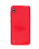 Back Glass with Camera Lens and Adhesive for Galaxy A10 (A105 / 2019) (NO LOGO) (RED)