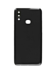 Back Glass with Camera Lens and Adhesive for Galaxy A10S (A107 / 2019) (NO LOGO) (BLACK)