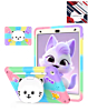 Shockproof Kickstand Case with Pen Slot - COLORFUL PURPLE for iPad Air 11 2024 (Only Ground Shipping)