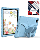 Big Butterfly Case - BABY BLUE for iPad 10 2022 (10.9") / iPad 11 (A16) / Air 11 2024 / Air 4 / Air 5 / Pro 11 (All Models) (Only Ground Shipping)