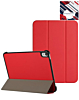 Smart Shockproof Stand Case - RED for iPad Air 11 / 2024 / Air 4 / Air 5 / Pro 11 (1st / 2nd / 3rd / 4th) (Only Ground Shipping)