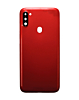 Buy the Back Glass for Galaxy A11 A115 2020 No Logo US Version Red.

