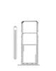 Purchase the Dual Sim Card Tray for Galaxy A11 A115 2020 in white.
