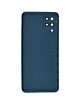 Back Glass with Camera Lens and Adhesive for Galaxy A12 (A125 / 2020) (NO LOGO) (BLUE)