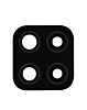 Order the back camera lens with adhesive for Galaxy A12 A125 2020 glass only black.

