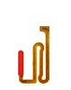 Grab the wholesale deal on the Fingerprint Sensor with Flex Cable for Galaxy A12 A125 2020 in red.