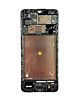 Shop the middle frame housing for Galaxy A12 A125 2020 in black.
