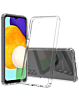 Galaxy A13 Hybrid Case with Air Cushion Technology - CLEAR (Only Ground Shipping)