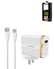 LDNIO A1302Q USB-A Wall Charger with USB A-M Cable (3ft) (18W) (Only Ground Shipping)
