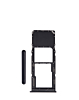 Stock up on the single sim card tray for Galaxy A13 A135 2022 black.

