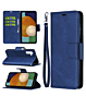 Galaxy A03s Leather Wallet Case with Card Slot - BLUE (Only Ground Shipping)