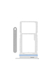 Grab the wholesale deals on the Single Sim Card Tray for Galaxy A16 4G A165 2024 Gray.
