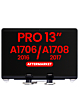 LCD Assembly (SILVER) (NO LOGO) (Aftermarket) for MacBook Pro 13" with Touch Bar / Pro 13" (A1706 / Late 2016)