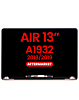 LCD Assembly (ROSE GOLD) (NO LOGO) (Aftermarket) for MacBook Air 13" Retina (A1932 / Late 2018 / Early 2019)