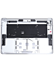 Top Case with US Keyboard (SILVER) for MacBook Pro 15" Touch Bar (A1990 / Late 2018 / Early 2019)