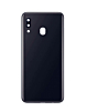 Buy the Back Glass for Galaxy A20 A205 2019 No Logo Black.
