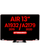 LCD Assembly (ROSE GOLD) (NO LOGO) (Aftermarket) for MacBook Air 13" Retina (A1932 / Mid 2019) (A2179 / Early 2020)