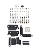 Full Set Bracket And Screw Set for MacBook Pro 13" (Late 2016 / Late 2020)