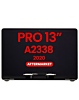 LCD Assembly (SPACE GRAY) (NO LOGO) (Aftermarket) for MacBook Pro 13" (A2338 / Late 2020) (M1 / M2)