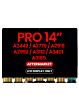 LCD Display Only (Aftermarket) for MacBook Pro 14" (A2442 / A2779 / A2918 / A2992 / A3112 / A3401 / A3185)