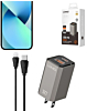LDNIO A2527C Foldable US Plug Fast Charger USB C-L (30W) (3ft) (Only Ground Shipping)