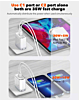 LDNIO A2528C Dual USB C Wall Charger with USB C-L MFI Cable (3ft) (35W) (Only Ground Shipping)