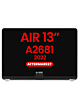 LCD Assembly (MIDNIGHT) (NO LOGO) (Aftermarket) for MacBook Air 13" (A2681 / Mid 2022)