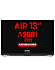 LCD Assembly (STARLIGHT) (NO LOGO) (Aftermarket) for MacBook Air 13" (A2681 / Mid 2022)