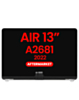 MacBook Air 13" (A2681 / Mid 2022) Lcd Assembly (SILVER) (Aftermarket)