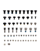 Full Set Small Metal Bracket And Screw Set for Macbook Air 15" (A2941 / Mid 2023 / A3114 / Mid 2024 / A3241 / Early 2025)