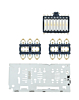 Stock up on the SIM Card Reader for Galaxy A32 5G A326 2021, A32 A325 2021, and A50s A507 2019, 4-piece set.