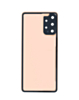 Back Glass with Camera Lens and Adhesive for Galaxy A33 5G (A336 / 2022) (NO LOGO) (PEACH)