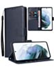 Leather Wallet Case with Card Slot - BLUE for Galaxy A36 (Only Ground Shipping)