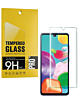 Shop the Clear Tempered Glass for Galaxy A41 A415, case-friendly, 2.5D, 1 piece.