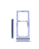 Stock up on the Dual SIM Card Tray in Awesome Violet for Galaxy A52 4G model A525 from 2021, A52 5G model A526 from 2021, and A52s 5G model A528 from 2021.
