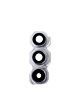 Order the back camera lens with bracket for the Galaxy A54 5G 2023 in black.