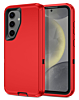 Heavy Duty Case for A55 5G (RED & BLACK) (Only Ground Shipping)