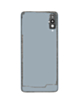 Back Glass with Camera Lens and Adhesive for Galaxy A70 (A705 / 2019) (NO LOGO) (BLACK)