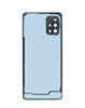 Back Glass with Camera Lens and Adhesive for Galaxy A71 5G (A716 / 2020) (NO LOGO) (PRISM CUBE BLUE)