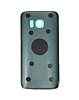 Back Glass with Camera Lens and Adhesive for Galaxy S7 Edge (NO LOGO) (CORAL BLUE)