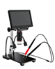 AiXun DM21 5-528X 7-inch HD Display Digital Measurement Microscope with Multimeter Function (Only Ground Shipping)
