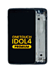 LCD Assembly with Frame (BLACK) for Alcatel OneTouch Idol 4 (6055U / 6055P) (Premium)
