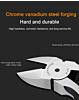 AMAOE M123 5inch Chrome Vanadium Steel Diagonal Pliers (Only Ground Shipping)